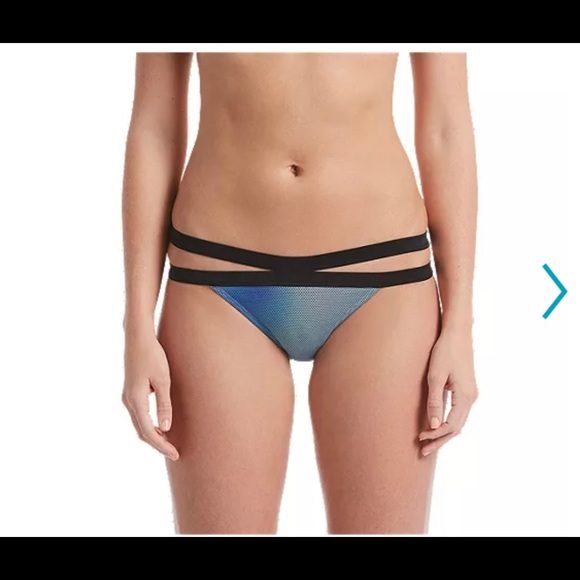 Nike Women's Color Fade Strappy Swimsuit Bikini Bottom, Beach large new - Picture 2 of 9